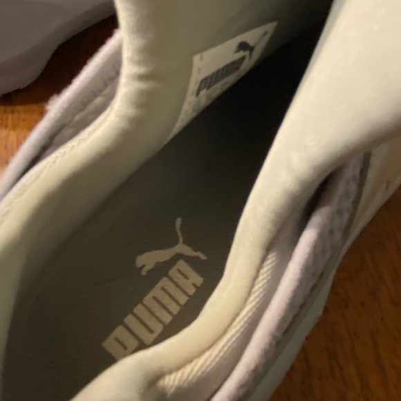 Puma Women Fierce Quilted cross trainer shoe.‎ Gray.  Size 6.  Rihanna inspired. - Picture 7 of 12